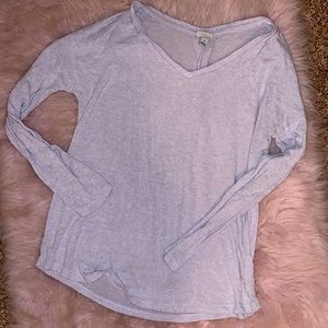 Target long sleeve lilac top
